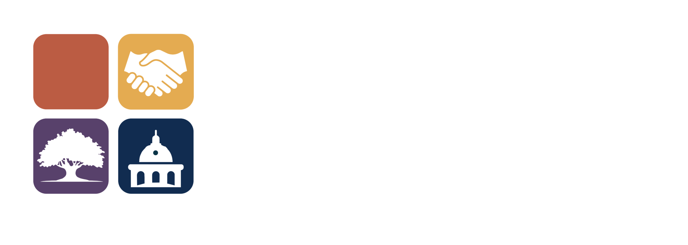 Bartow CRA logo with four icon squares beside faded BARTOW CRA text