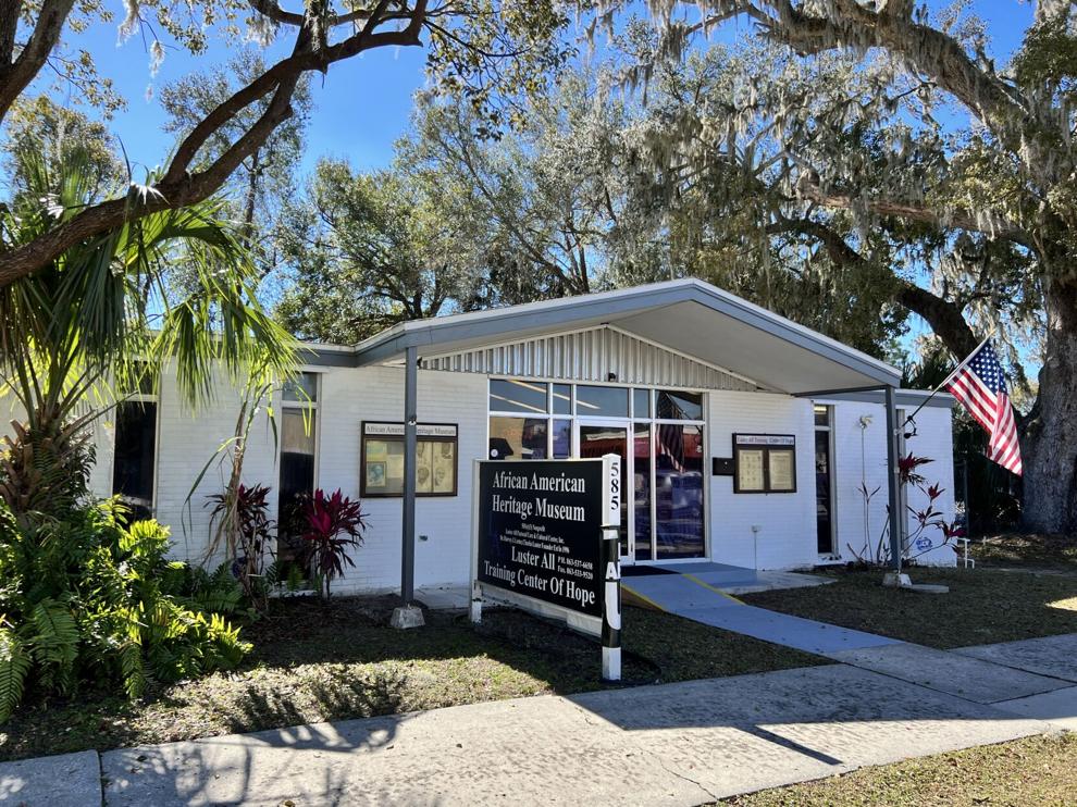 African American Heritage Museum and Luster All Training Center of Hope building in Bartow